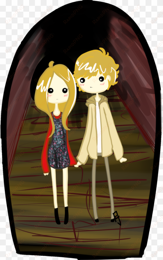 violet and tate american horror story art, tate ahs, - violet and tate fan art