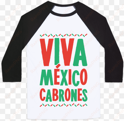 viva mexico cabrones baseball tee - t shirt porco rosso