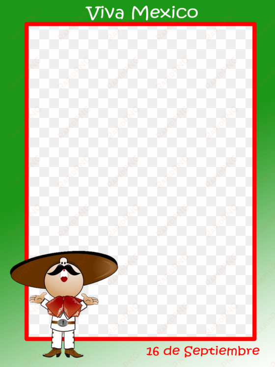 viva mexico, png y marco para foto - marco mexicano png