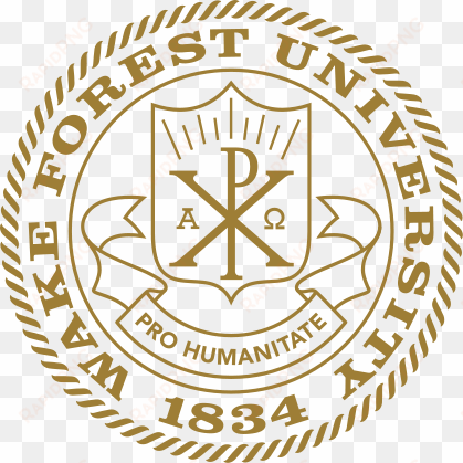 wake forest university - wake forest university emblem