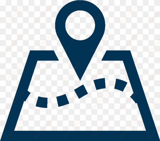 walking tours - tracing and tracking icon