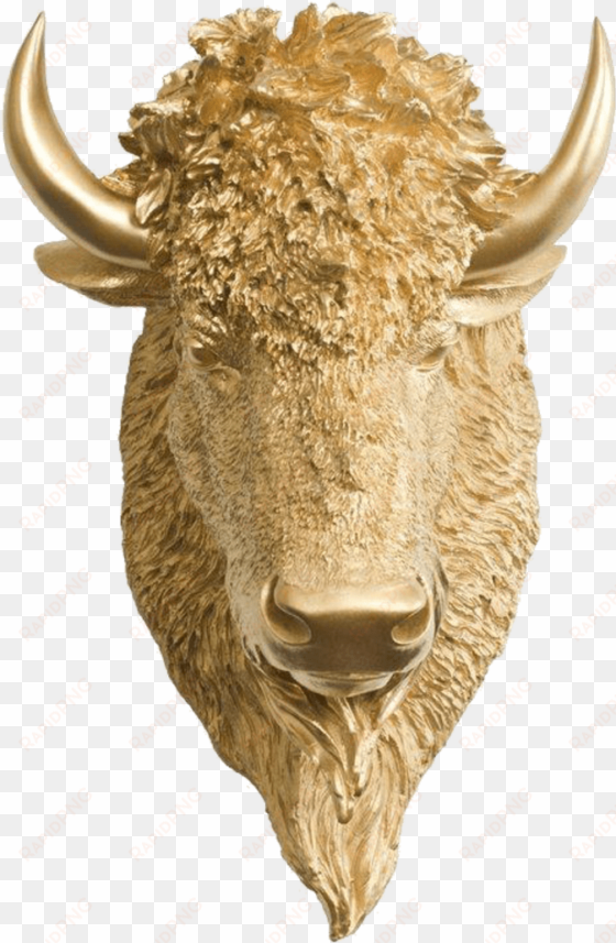 wall charmers yellowstone faux taxidermy bison buffalo