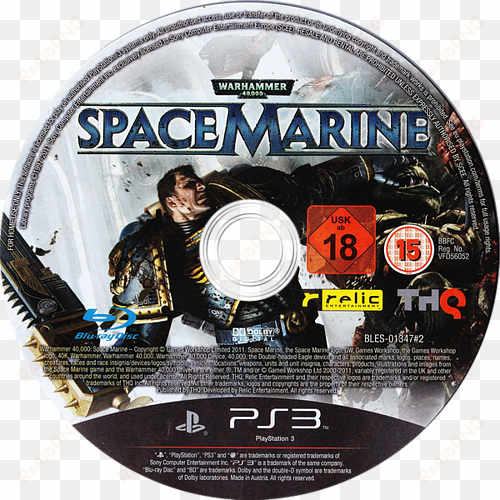 warhammer 40k space marine (playstation 3, game)