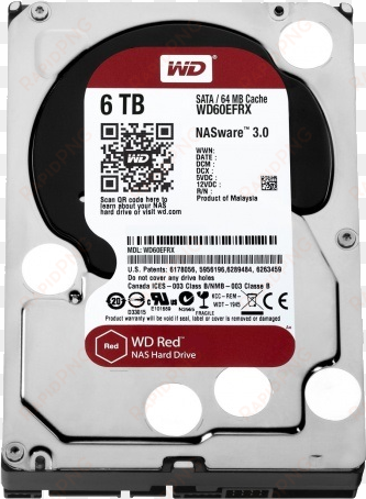wd red 6tb drive hdd for nas - wd red wd60efrx 6 tb 3.5" internal hard drive