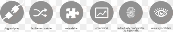 we proposed a concept where the protagonists, the nimbus - point of presence icons