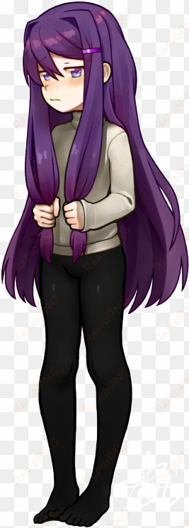 what if yuri was the same size as you - smol yuri yuri ddlc