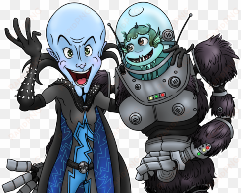 what is megamind so happy about who knows [background - cartoon