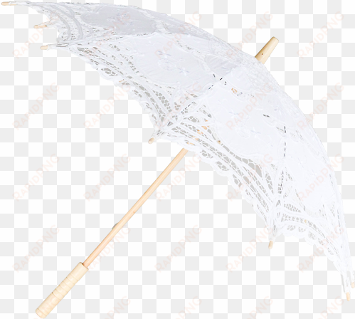 white vintage lace parasol - umbrella vintage png