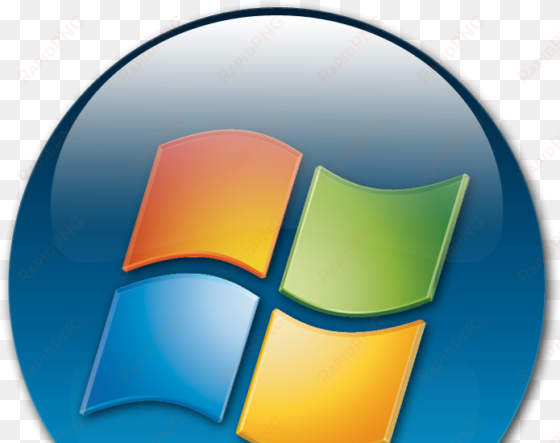 windows vista logo - transparent windows 7 start button