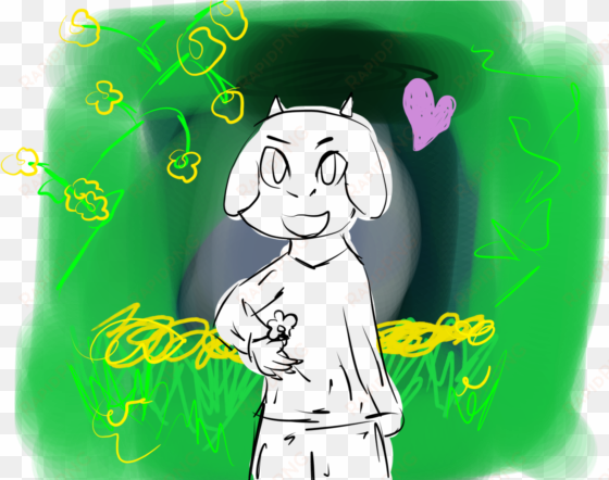 wip asriel - illustration