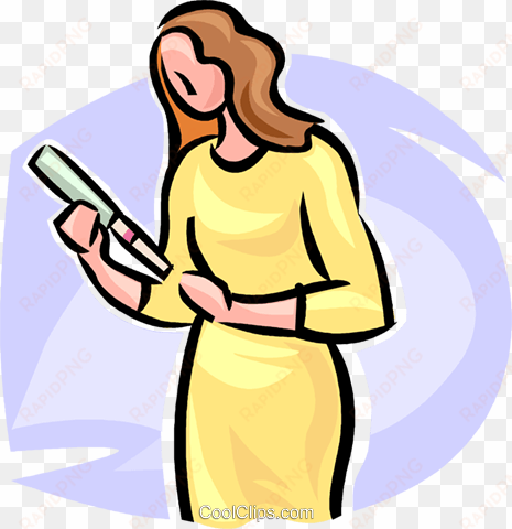 women clipart dizzy - pregnant test clip art