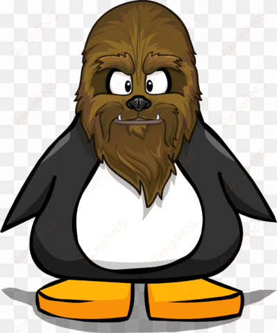 wookie mask pc - penguin with hard hat