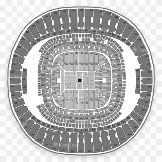 wrestlemania 34 seating chart >> new orleans saints - mercedes-benz superdome