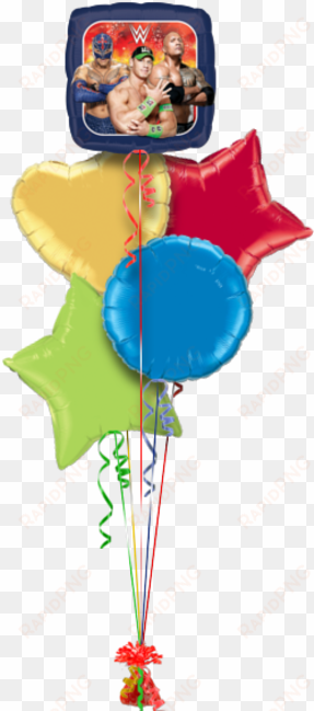 wwe group get well balloon - wwe 18" foil balloon