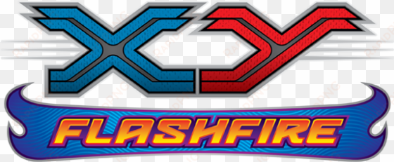 xy flashfire logo - pokemon flash fire