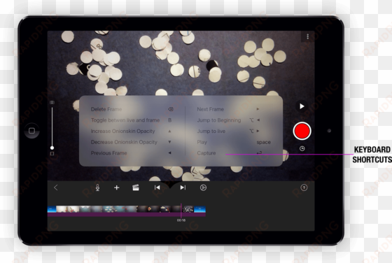 you can quickly accomplish many tasks in stop motion - stop motion studio ipad