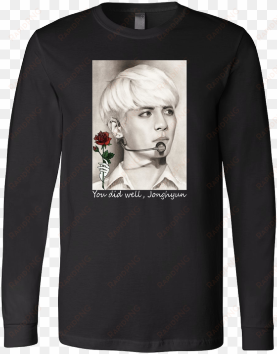 you did well, jonghyun t shirt - t-shirt