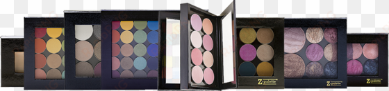 z palettes - z palette double sided magnetic palette - black