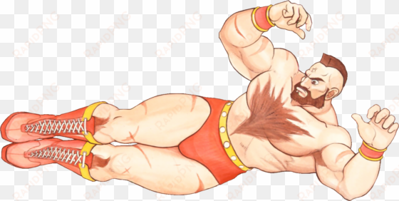 zangief doing his double kick jump attack - street fighter zangief gay porn