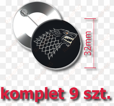 zaprojektuj podobną koszulkę zgłoś naruszenie nadruk - c60068 white game of thrones stark wolf 7x5