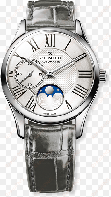 zenith elite ultra thin moonphase - swiss automatic watches lady