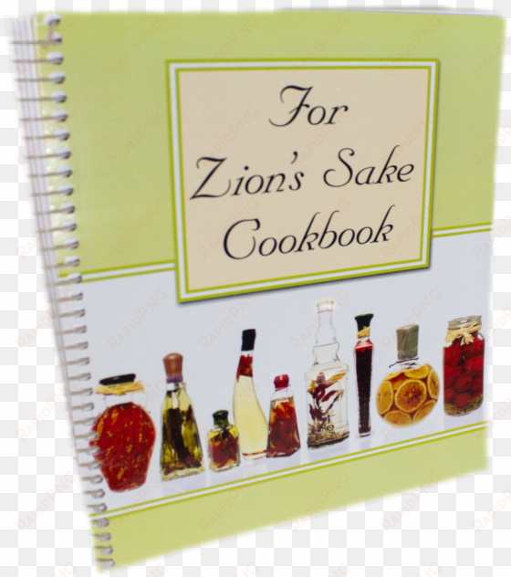 zion's sake cookbook - glass bottle